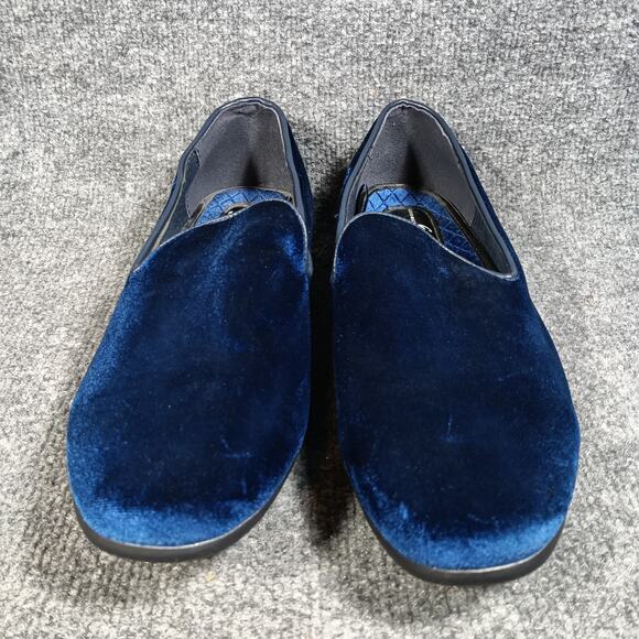 Giorgio Brutini Velvet Loafers 10 Velvet - Picture 4 of 9